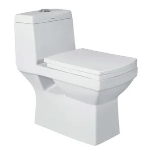 Fornecimento confiável do mercado de uso doméstico e comercial S-Trap cerâmica branca e P-Trap One Piece Water Closet WC WC