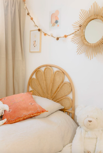 หัวเตียงหวายสไตล์วินเทจธรรมชาติ,สำหรับใช้ตกแต่งบ้านหวายสินค้าจากเวียดนาม - Product Image 2