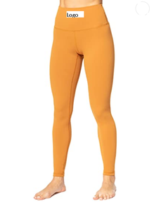 Mallas de entrenamiento para mujer, pantalones de Yoga de cintura alta a prueba de sentadillas, estiramiento de 4 vías, compresión suave por encima del vientre - Product Image 4