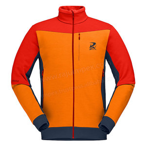 เสื้อแจ็กเก็ตกีฬาของผู้ชายเสื้อแจ็กเก็ตผ้าวูลระบายอากาศได้ดีสำหรับฤดูหนาว - Product Image 1