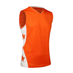 2022 unisexe basket-ball uniforme personnalisé 100% Polyester Sublimation broderie respirant grande taille meilleure vente sport imprimé - Product Image 5