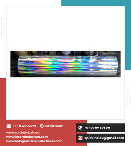 Overlay Transparent Hologram Printable <b>Self</b> <b>Adhesive</b> Film Vinyl for Stickers Holographic <b>Lamination</b> <b>Sheets</b> - Product Image 3
