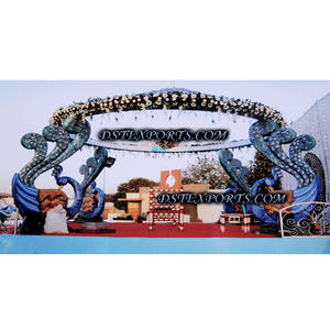 Dernier mariage Paon Mandap Set Designer Mariage Mandap Srilankan Mariage Paon Thème Mandap Australie - Product Image 1