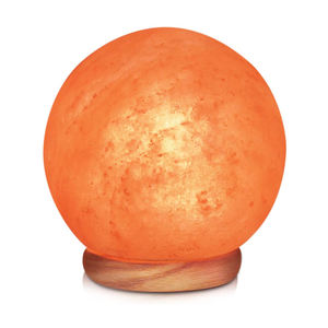 Lampe à sel himayen en en forme de boule, avec chargeur sans fil, led, éclairage de table, boule d'atmosphère, 24 w - Product Image 2