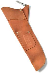 Cuero de gamuza genuina tiro con arco flecha trasera carcaj diseño cómodo para caza de caballos y Deportes - Product Image 2