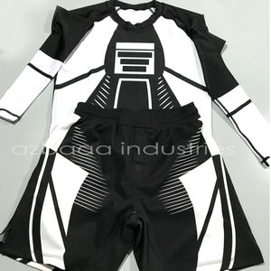 ชุดแรชการ์ดและกางเกงขาสั้นสำหรับเล่นกีฬา Jitsu ของบราซิล - Product Image 4