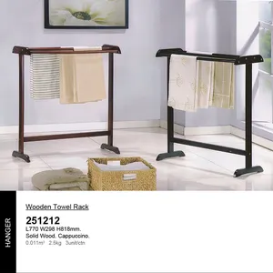 Однотонная вешалка для полотенец JPS 251212, современная деревянная вешалка, прочный дизайн, экономия места, для дома и офиса, выставочный зал, Малайзия