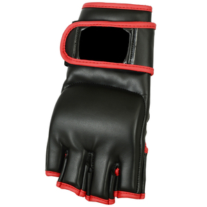 ถุงมือชกมวยแบบครึ่งนิ้ว MMA ผลิตตามสั่ง สำหรับฝึกซ้อมและการต่อสู้ ทำจากหนัง PU และหนังวัวคุณภาพสูง - Product Image 3