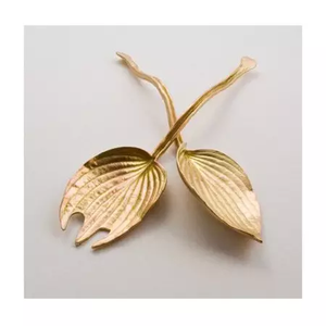 Latest <b>Cutlery</b> <b>Set</b> of 3 Pcs for Home Kitchenware Hotel and Restaurants Flatware <b>Set</b> <b>Gold</b> Plated Modern Design Metal Flatware <b>Set</b> - Product Image 6