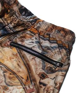 Short en coton décontracté pour hommes Short d'été respirant à taille élastique avec cordon de serrage Short de course à séchage rapide Gym Fitness - Product Image 2