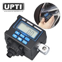 Manomètre numérique de pression des pneus en alliage de haute qualité fabriqué à Taïwan, adaptateur 3/8 pouces, qualité industrielle, bleu, OEM/ODM, pour outils automobiles et bricolage