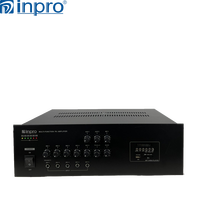 Amplificateur métallique personnalisable INPRO YT-400M avec fonction MP3/FM, puissance de sortie 80W-500W, garantie 3-12 mois, 70V/100V
