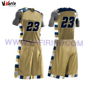 Camisetas de baloncesto retro personalizadas al por mayor 100% poliéster transpirable tallas grandes diseño sencillo para sublimación - Product Image 5