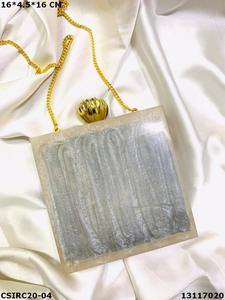 Handmade Designer Multi-Color Resin Clutch <b>Bag</b> <b>for</b> Ladies Exclusive <b>Wedding</b> Evening Party Purse Craftstages International 4-7 - Product Image 3