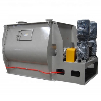 Sand Powder Dry Mortar Double Shaft