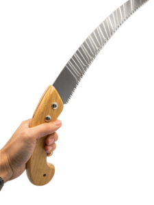 Sierra de poda de jardín de acero con mango de madera Dientes 3D Hoja fija 12 "SK5 - Product Image 2