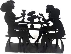 กล่องใส่กระดาษทิชชูโลหะ กล่องใส่กระดาษเช็ดปากน่ารัก ของตกแต่งบ้าน ของตกแต่งครัว ร้านอาหาร ของตกแต่งงานแต่งงาน ของใช้บนโต๊ะอาหาร กล่องใส่กระดาษทิชชู ของขวัญ - Product Image 4