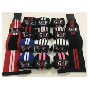 GAF Heavy Duty Gym Levantamiento de pesas Muñequera Soporte durante el ejercicio Muñequera Correas más vendidas para hombres y mujeres - Product Image 3