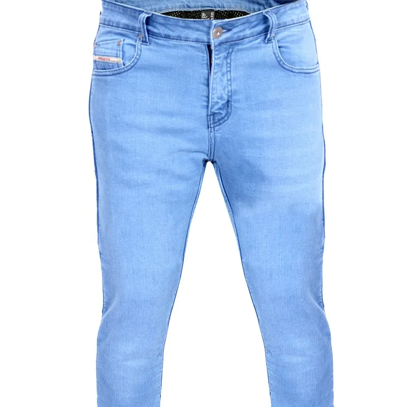 DENIM motorbike pant with protective lined Good quality stretch jeans for men