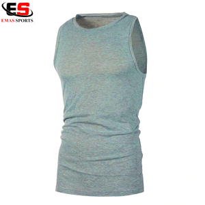 Singlet de sport pour homme en coton haute performance, nouvelle arrivée, logo personnalisé OEM, style décontracté, débardeur musculaire - Product Image 6