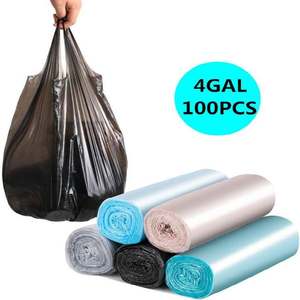 Professional Biodegradable 1.5mil Garbage <b>Bag</b> for Contractors OEM/ODM Vietnam Manufacturer $0.02/pcs MOQ 1 <b>Ton</b> Packaged Trash - Product Image 3