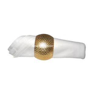 Rond de serviette décoratif en perles de cristal Rond de serviette de forme arrondie pour accessoires de décoration de vaisselle Rond de serviette en perles de cristal - Product Image 3