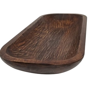 Cuenco de masa decorativo de madera maciza tallado, diseño superior de calidad increíble, venta al por mayor - Product Image 3