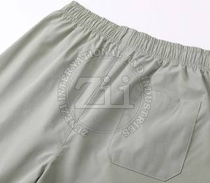 Pantalones Cortos Casuales para Hombre, Más Vendidos, de Algodón Ecológico, Transpirables, de Secado Rápido, Hechos a Medida para Adultos, Diseño Liso Teñido - Product Image 5