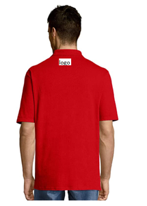 Polo de manga corta para hombre, camiseta 60% de algodón, 40% poliéster, cierre de botones importado, lavado a máquina - Product Image 2