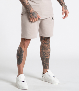 Vente en gros de vêtements de sport pour hommes avec logo personnalisé grande taille costumes été mode solide deux pièces vêtements coton t-shirt ensembles courts - Product Image 5