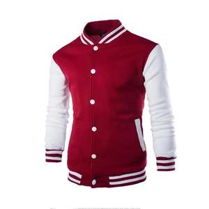 Grande demande Veste universitaire en laine personnalisée pour adultes et jeunes Veste de baseball grande taille en plusieurs couleurs pour l'hiver - Product Image 1