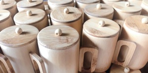 Tazas de bambú naturales, respetuosas con el medio ambiente, de bambú, para té y café, precio barato, de Vietnam - Product Image 6