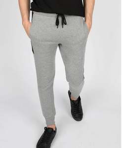 Pantalon de sport pour hommes, 80% coton 20% polyester, logo personnalisé, survêtement de gymnastique, de jogging - Product Image 6