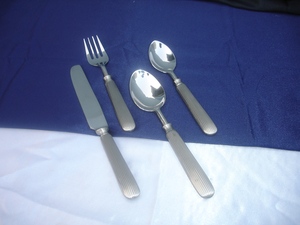 Ensemble de serveurs à salade en laiton chaud, ensemble de couverts décoratifs indiens faits à la main, ensemble de couverts fantaisie en acier inoxydable avec polissage brillant/placage nickel - Product Image 3