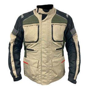 La mejor chaqueta de nailon 500D personalizada al por mayor para montar en bicicleta y carreras de coches, ropa deportiva transpirable e impermeable - Product Image 3