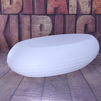Service de personnalisation, designs de comptoirs de petite taille, mobilier lumineux, table de bar à LED éclairée, produits rotomoulés, rotomoulage