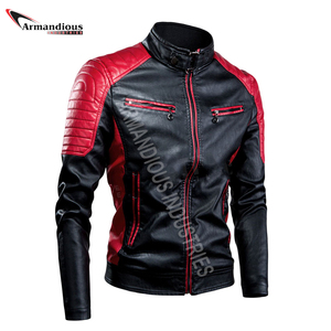 Hot Selling Vintage Riding Biker Motorcycle Leather <b>Jackets</b> <b>Men</b> Winter Custom Coats Hooded <b>Light</b> New Arrival XL Fabric <b>Jacket</b> - Product Image 2
