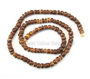 Coco Beads, Pucalet 4/5, Marrón Natural - Product Image 1