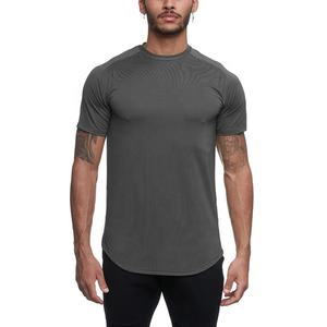 T-shirt blanc personnalisé camouflage Muscle Fit Gym T-shirt à manches courtes de musculation surdimensionné T-shirt blanc athlétique Gym Slim Fit hommes - Product Image 5