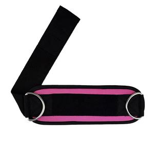 Venta al por mayor de neopreno acolchado Fitness tobillo correas transpirable gimnasio Cable máquinas Puños para glúteos pierna entrenamiento ejercicio protección - Product Image 6