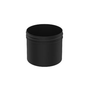 PP straight sided jars blow molded in clear/black/white - M0096