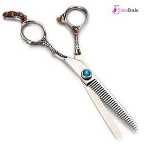 EIZA INDS Profesional Japonés Acero Inoxidable Peluquería Tijeras de Peluquería Adelgazamiento del Cabello Herramientas de Belleza - Product Image 2