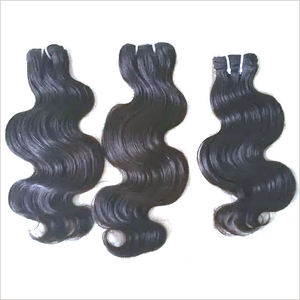 Extensions de cheveux naturels indiens Remy vierges ondulés, qualité supérieure, tissage double trame, toutes couleurs, prix d'usine - Product Image 2