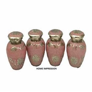 Urna de recuerdo con ficha de latón al por mayor, el último diseñador, urnas con ficha de latón antiguo dorado para la mejor venta, urnas para cenizas conmemorativas al mejor precio - Product Image 4