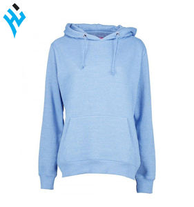 Top trend Over sized Plain Full pullover <b>Hoodies</b> polyester Fleece <b>Blue</b> Embroidery Wholesale Sweatshirt <b>For</b> <b>Women</b> - Product Image 3