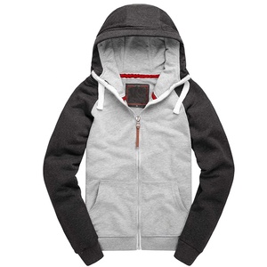 Sudadera Corta con Capucha para Hombre, Informal, con Cordón Ajustable, Doble Capucha con Cierre, Forro Polar, Algodón, Impermeable, Transpirable, para Yoga y Gimnasio - Product Image 5