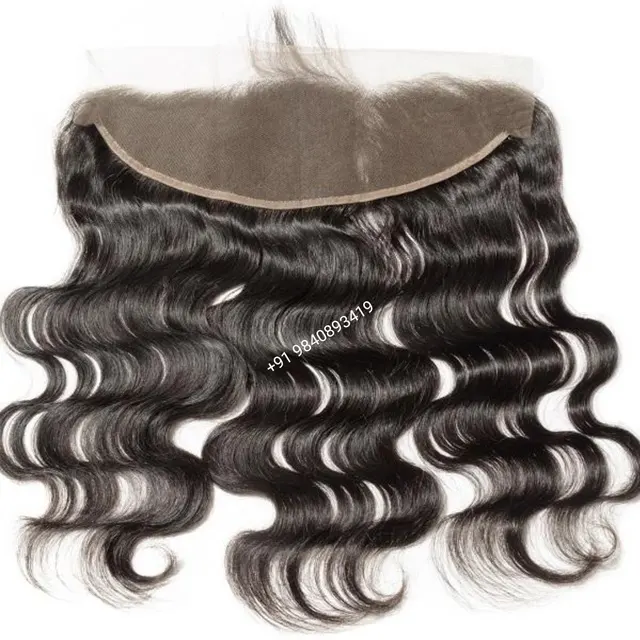 Hair Body Wave Bundles with Frontal Human Hair (20 22 24 with 18) 13x4 Lace Frontal Closure with 3 Bundles INDIAN Hair Weave