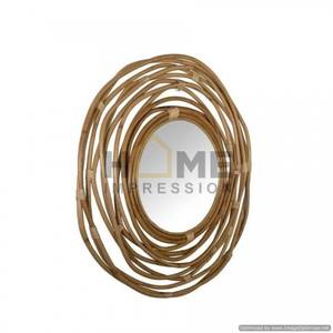 Espejo moderno de diseño forjado de metal, espejo de decoración de pared más decorativo para accesorios de baño para el hogar al precio más barato - Product Image 1
