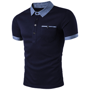 <b>Men's</b> Custom <b>for</b> Polo <b>Shirt</b> Short Sleeve and High Quality Featuring Cotton Pique Design <b>for</b> Summer Casual Wear 100% Cotton - Product Image 3