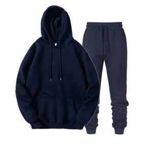 Otoño Invierno nuevos chándales de alta calidad para hombres cremallera Sudadera con capucha y pantalones de chándal conjuntos Casual Running Active Bottoms - Product Image 4